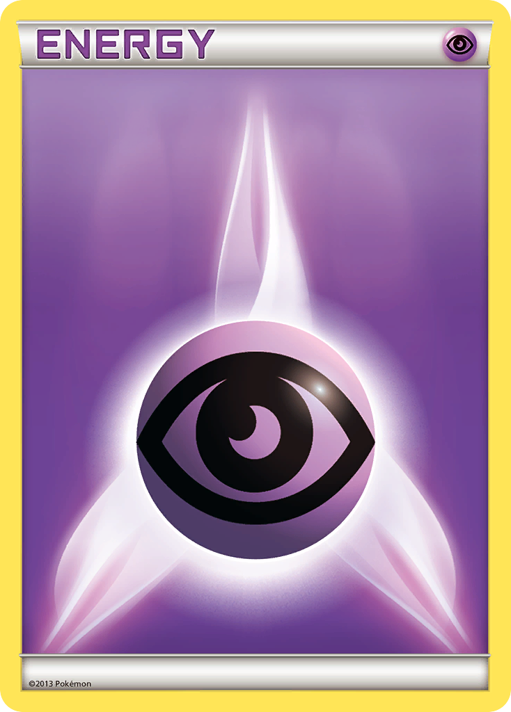 Psychic Energy XY Energy (2013 Unnumbered) SET-No Number