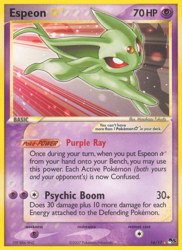 Espeon Star POP Series 5 SET-16