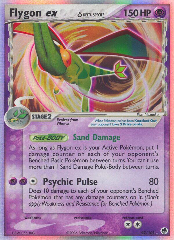 Flygon ex Dragon Frontiers SET-92