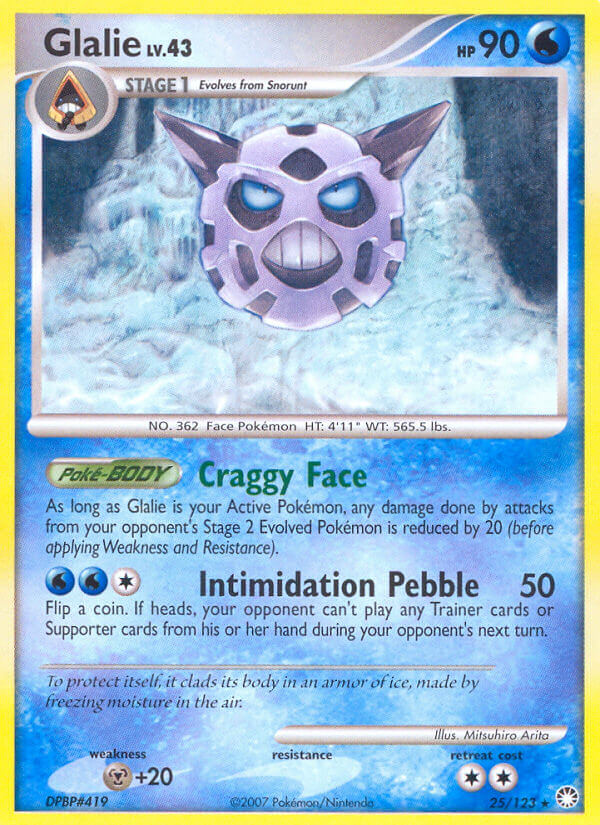 Glalie Mysterious Treasures SET-25