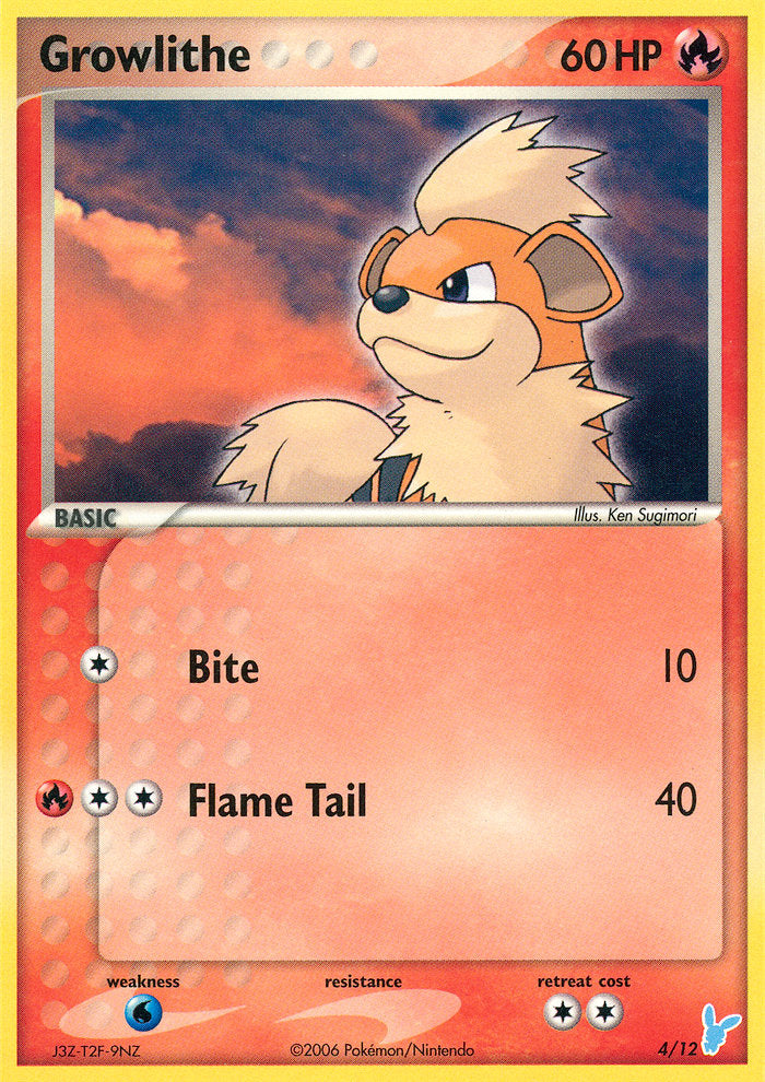 Growlithe EX Trainer Kit—Minun SET-4