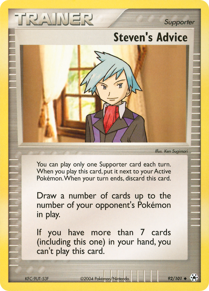Steven’s Advice Hidden Legends SET-92