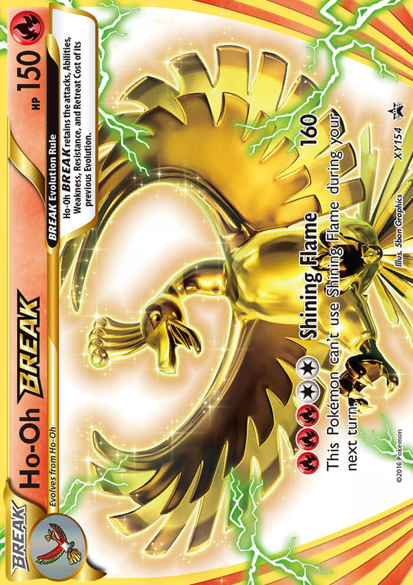 Ho-Oh BREAK XY Promos SET-XY154