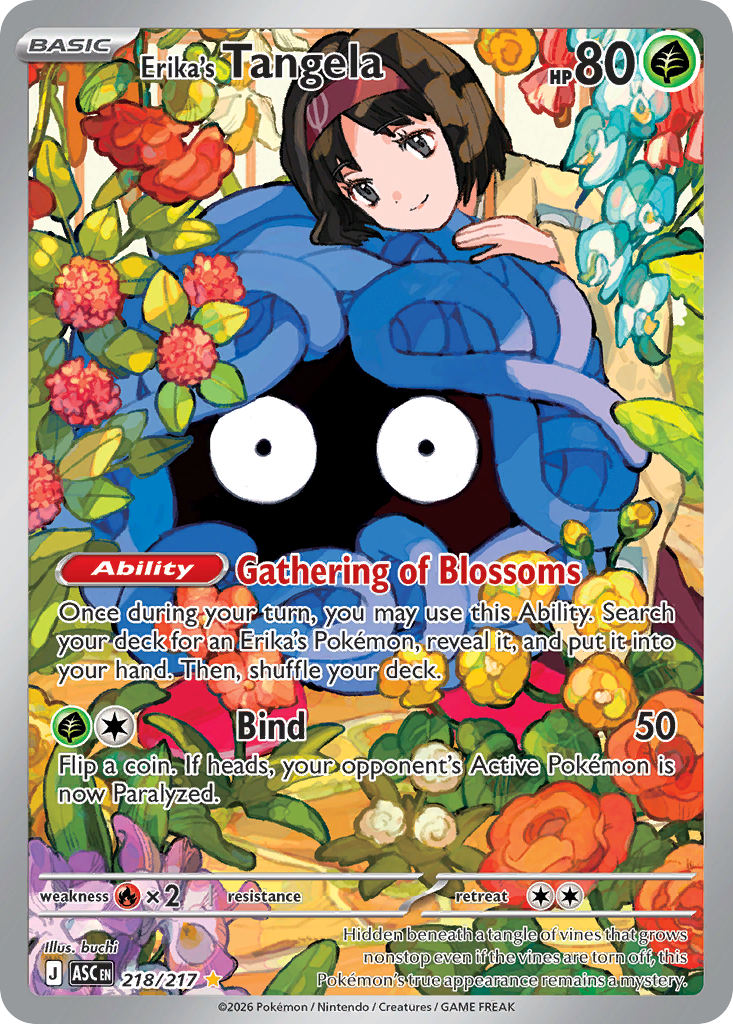 Erika's Tangela - Ascended Heroes SET 2-218