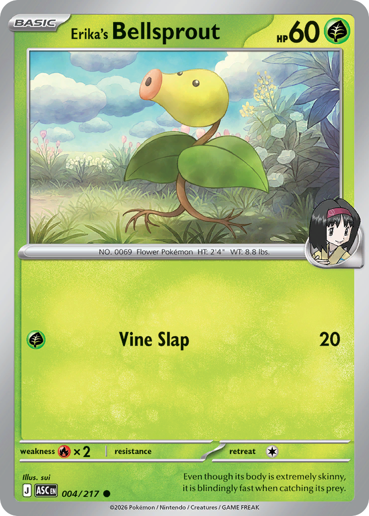 Erika's Bellsprout - Ascended Heroes SET-4