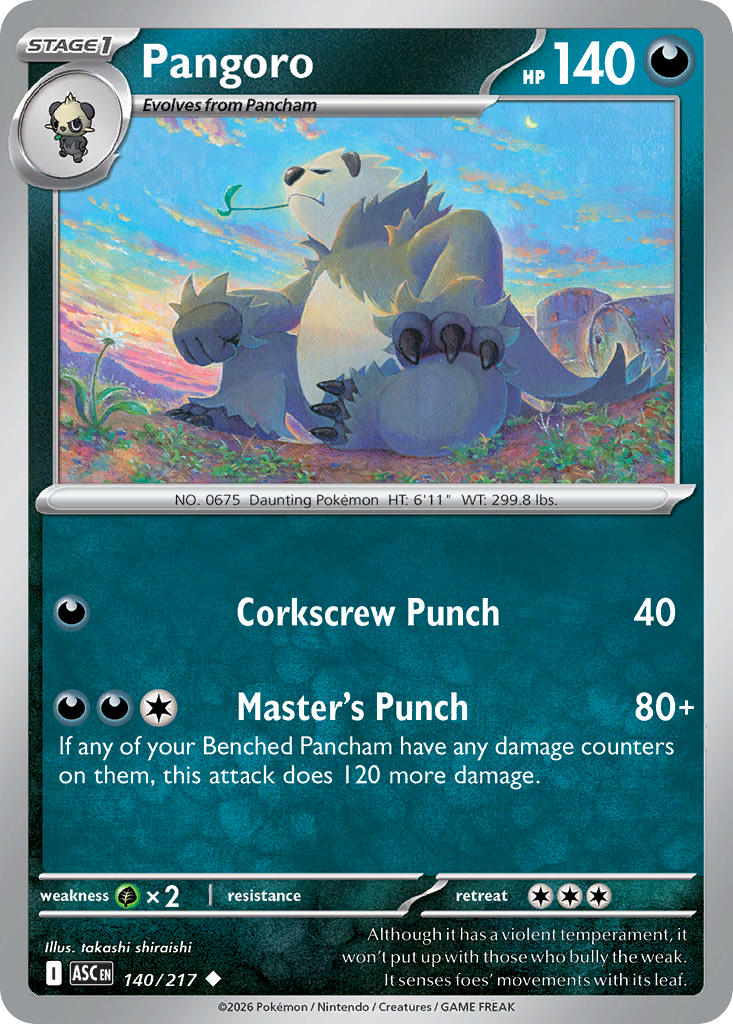 Pangoro - Ascended Heroes SET 2-140