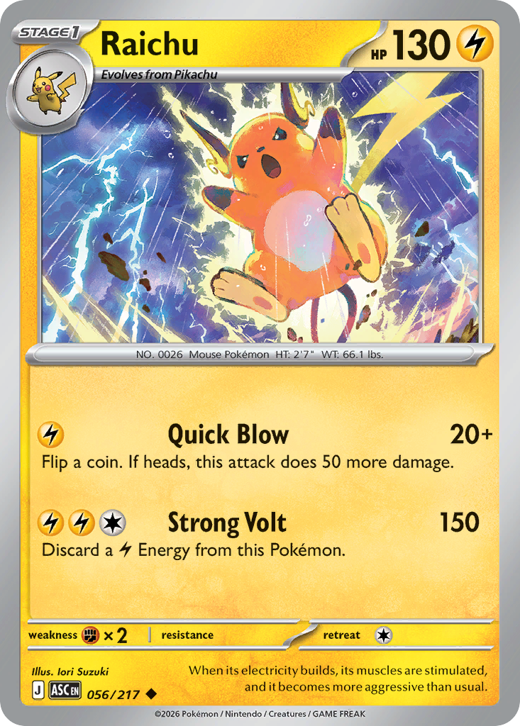 Raichu - Ascended Heroes SET-56