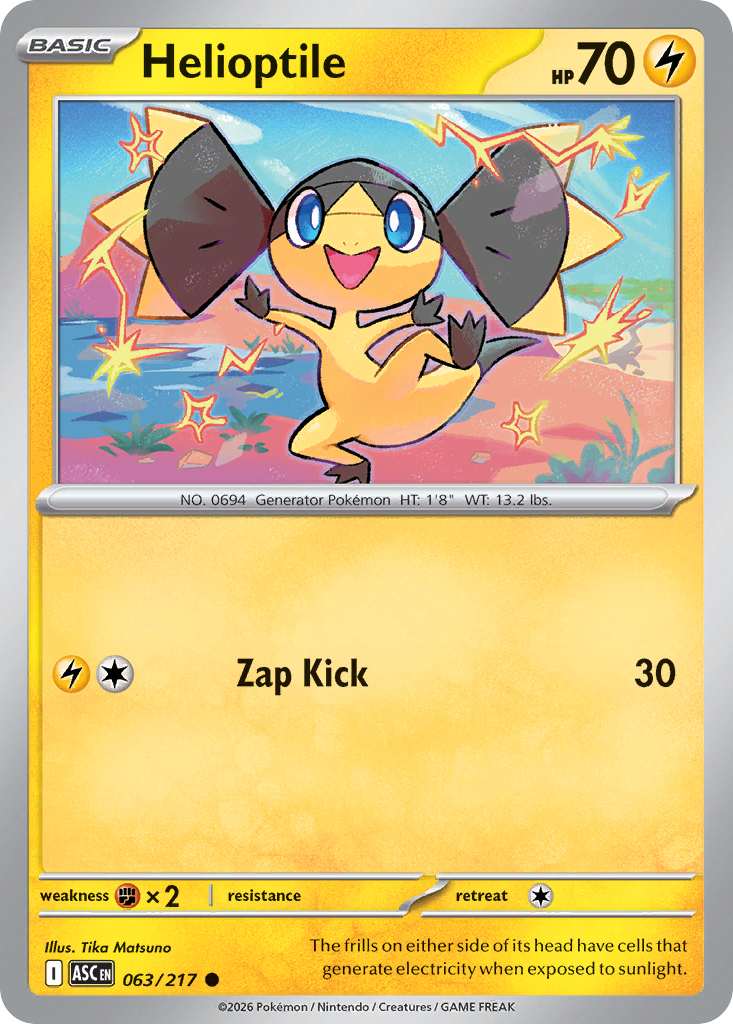 Helioptile - Ascended Heroes SET-63