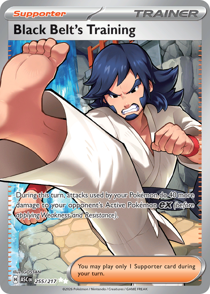 Black Belt's Training - Ascended Heroes SET-255