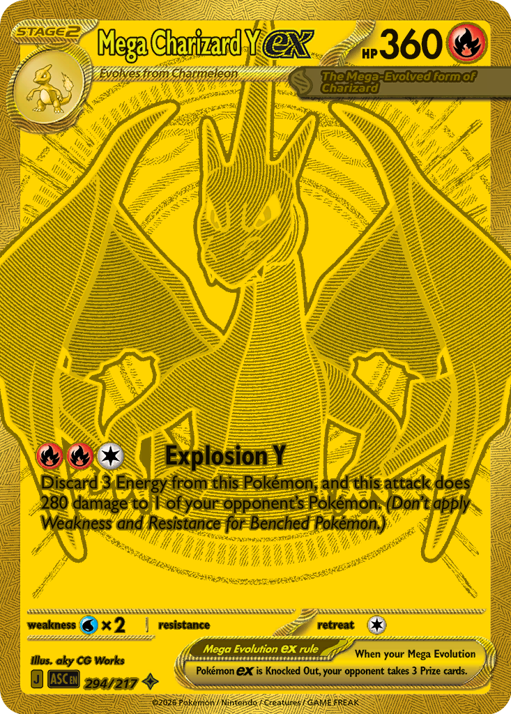 Mega Charizard Y ex - Ascended Heroes SET-294