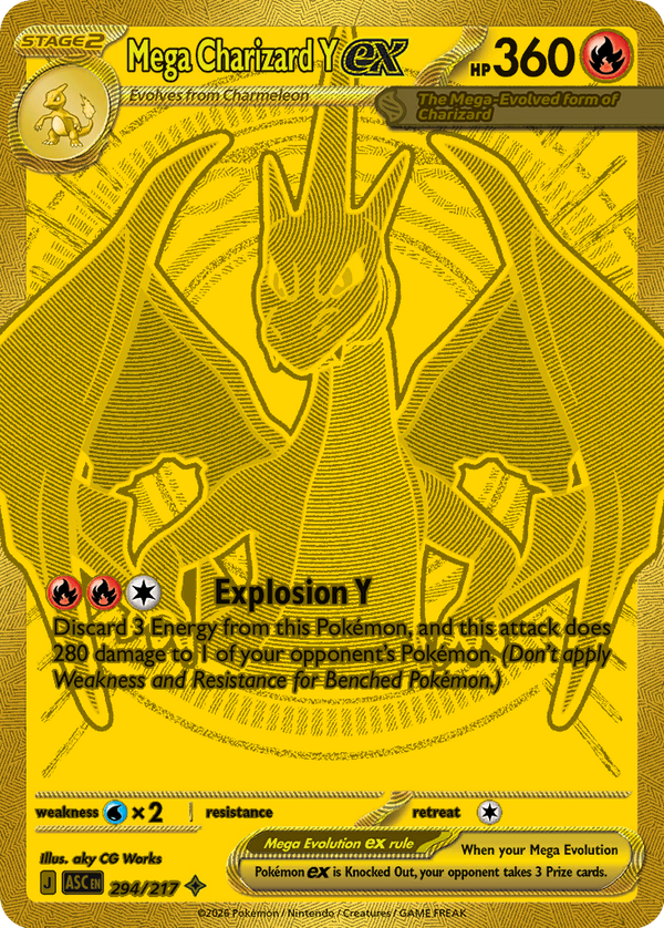 Mega Charizard Y ex - Ascended Heroes SET-294