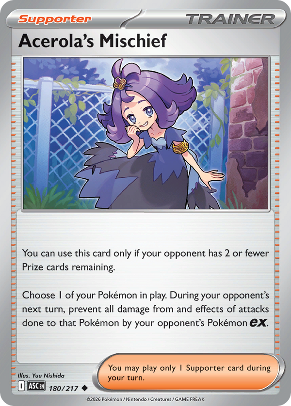 Acerola's Mischief - Ascended Heroes SET 2-180