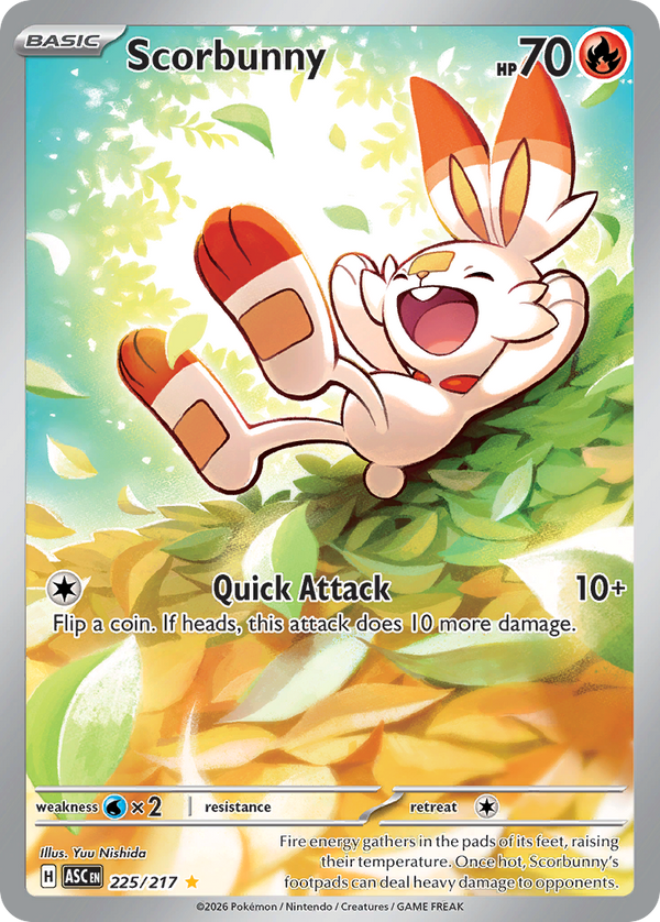 Scorbunny - Ascended Heroes SET 2-225