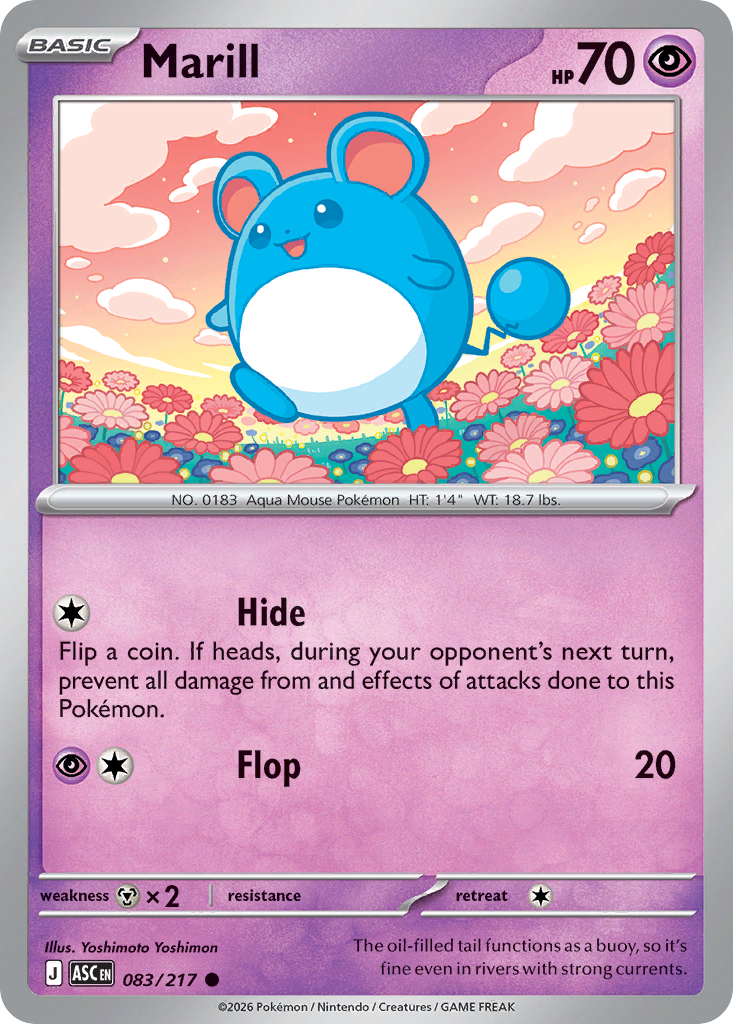 Marill - Ascended Heroes SET-83