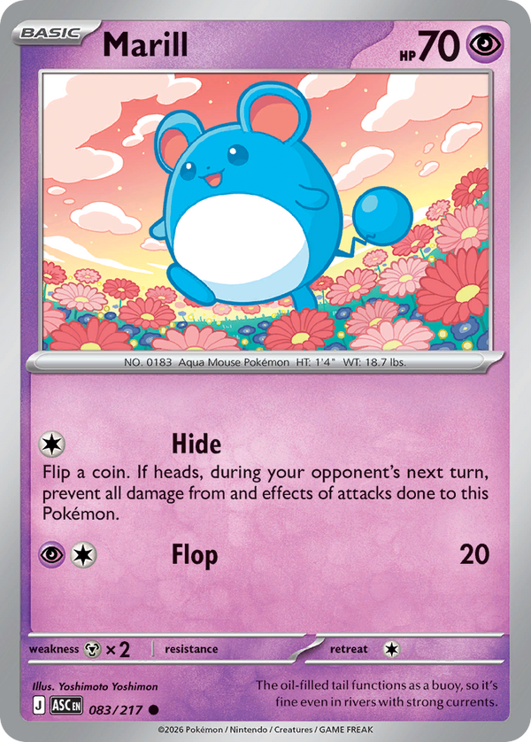 Marill - Ascended Heroes SET-83