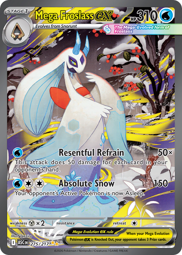 Mega Froslass ex - Ascended Heroes SET-275