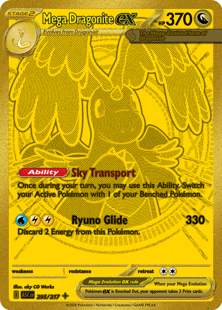 Mega Dragonite ex - Ascended Heroes SET-295