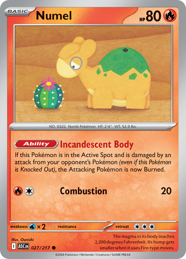 Numel - Ascended Heroes SET-27