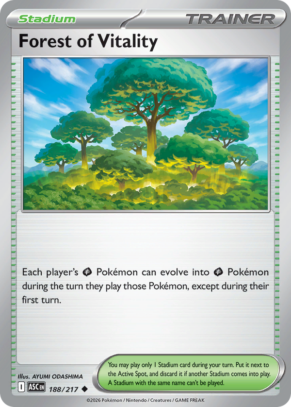 Forest of Vitality - Ascended Heroes SET 2-188