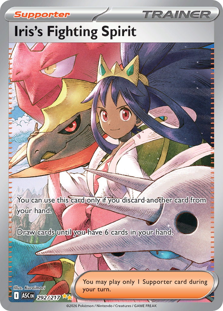Iris's Fighting Spirit - Ascended Heroes SET-292