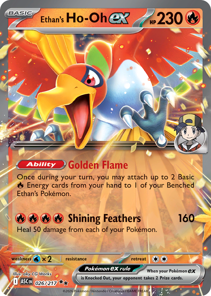 Ethan's Ho-Oh ex - Ascended Heroes SET-26