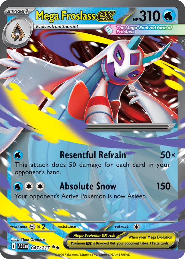 Mega Froslass ex - Ascended Heroes SET-47