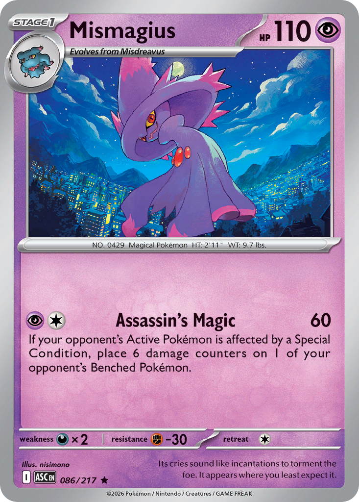Mismagius - Ascended Heroes SET-86