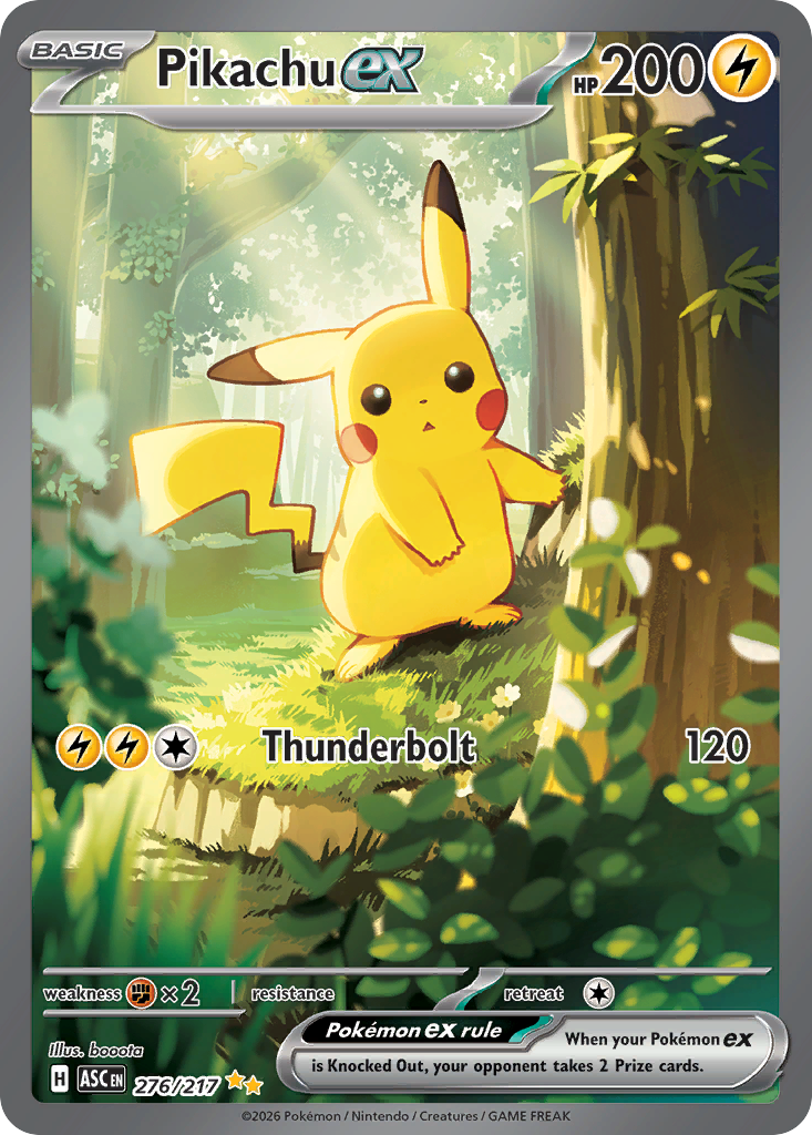 Pikachu ex - Ascended Heroes SET-276