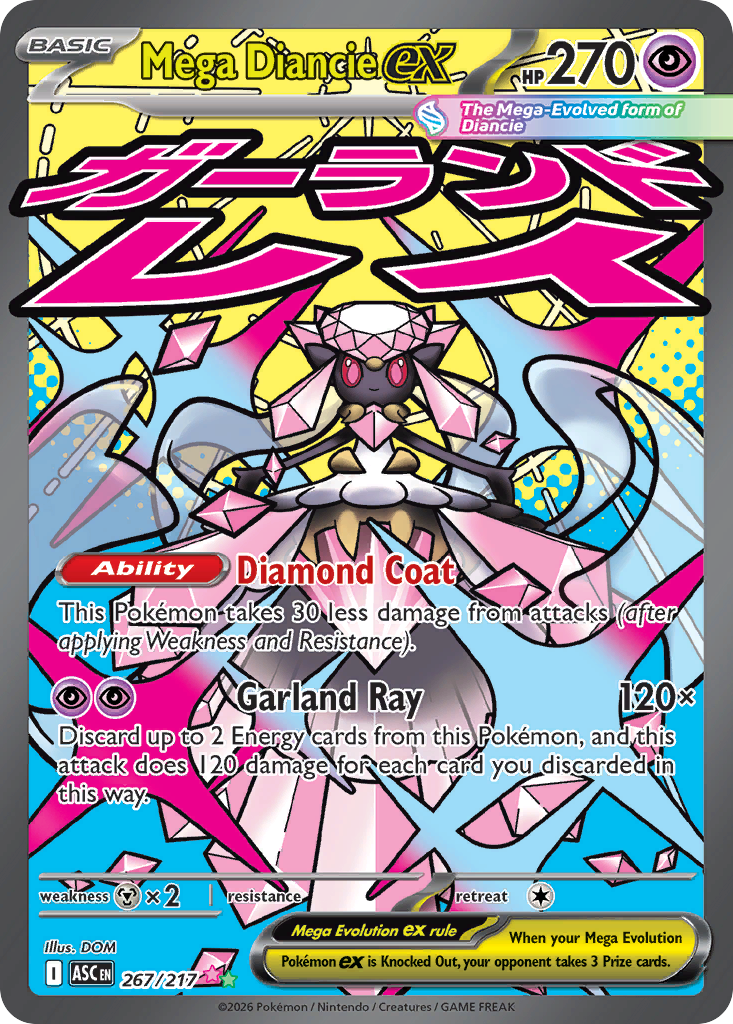 Mega Diancie ex - Ascended Heroes SET-267