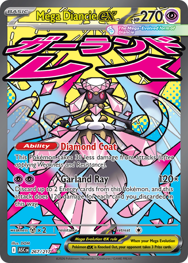 Mega Diancie ex - Ascended Heroes SET-267