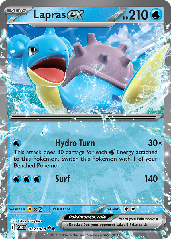 Lapras ex - Perfect Order SET-26