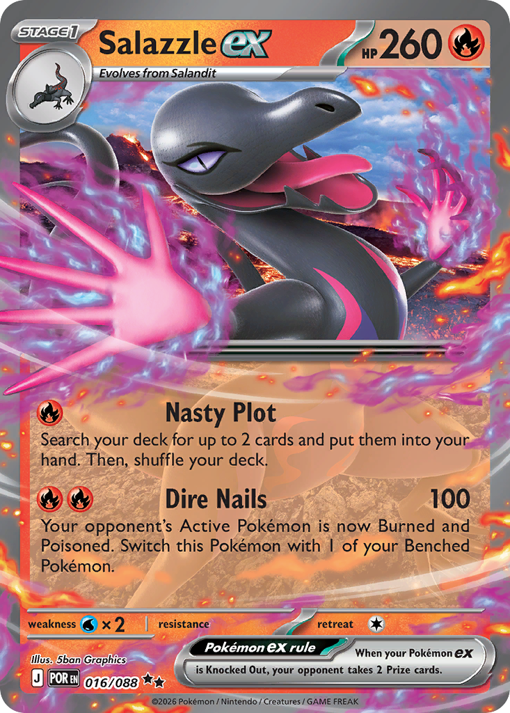 Salazzle ex - Perfect Order SET-5