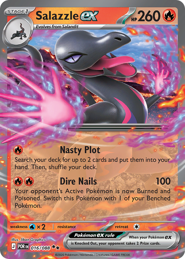Salazzle ex - Perfect Order SET-5