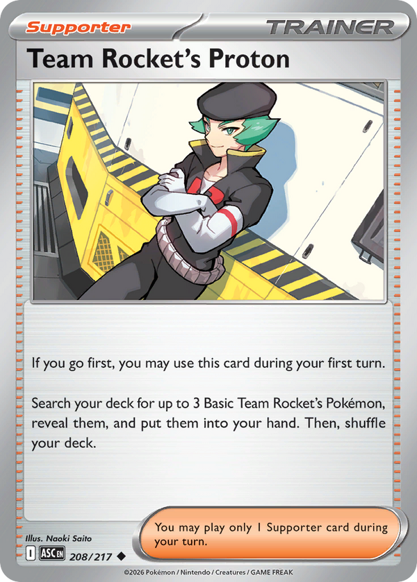 Team Rocket's Proton - Ascended Heroes SET 2-208