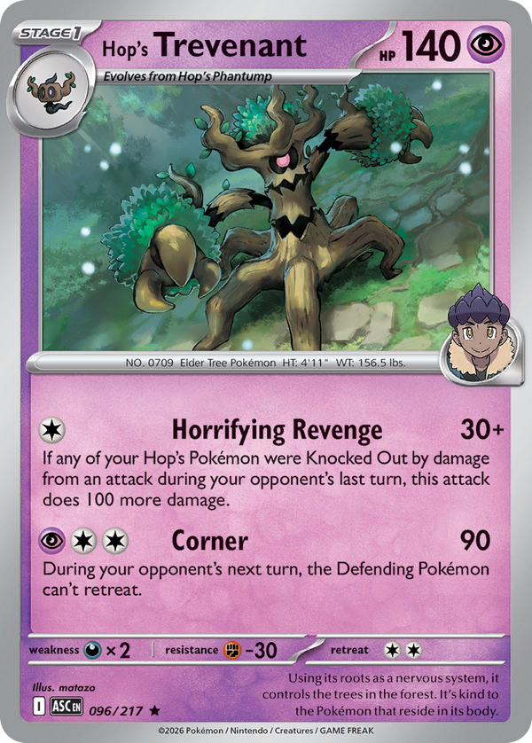 Hop's Trevenant - Ascended Heroes SET-96