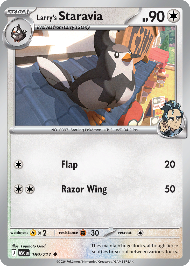 Larry's Staravia - Ascended Heroes SET 2-169