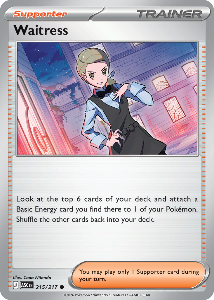 Waitress - Ascended Heroes SET 2-215