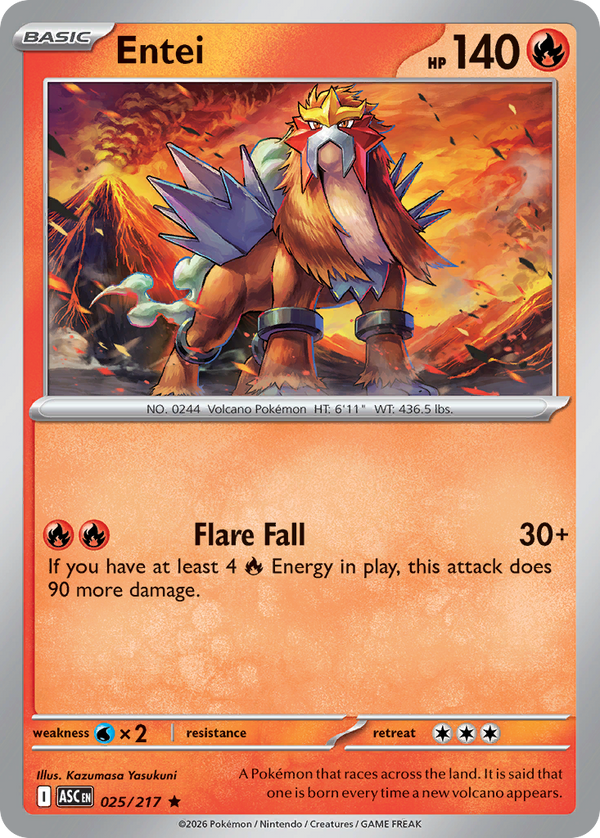 Entei - Ascended Heroes SET-25