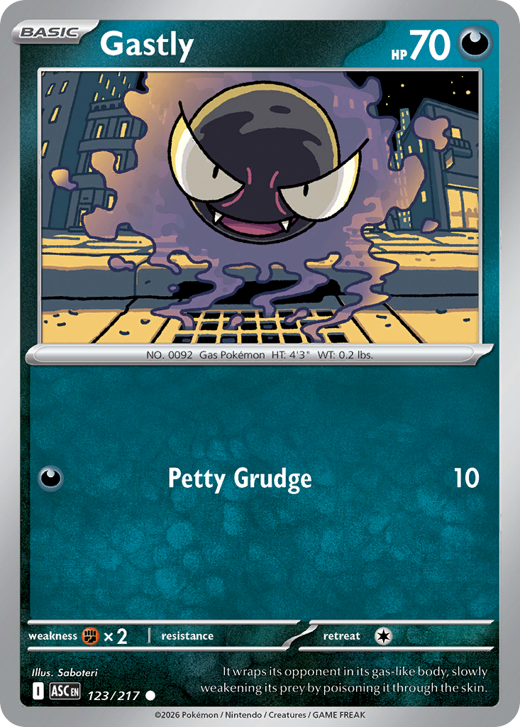 Gastly - Ascended Heroes SET 2-123
