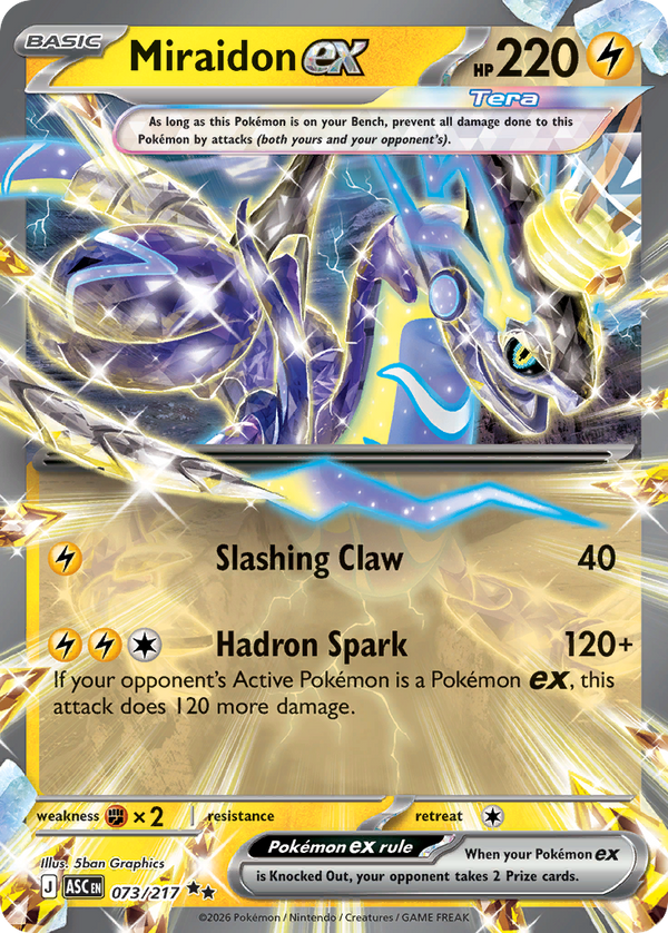 Miraidon ex - Ascended Heroes SET-73