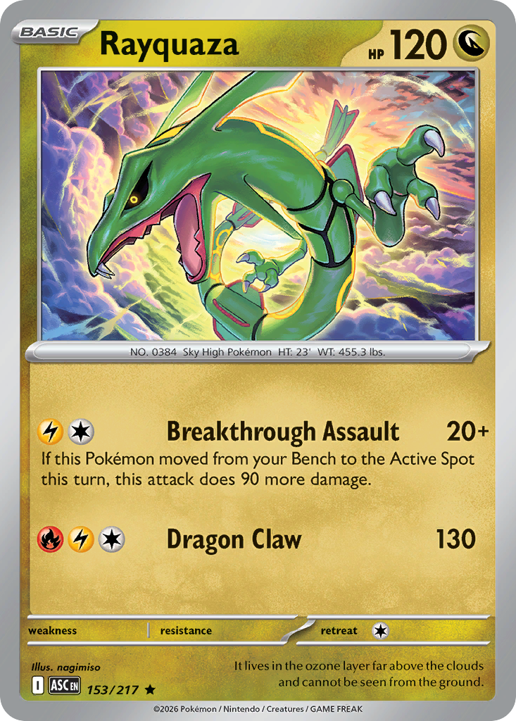Rayquaza - Ascended Heroes SET 2-153