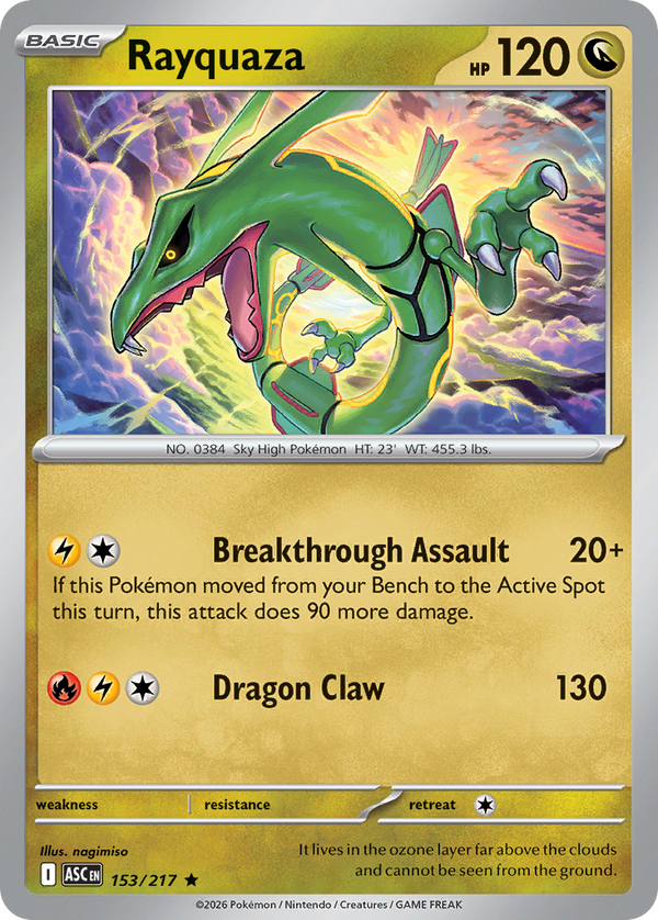 Rayquaza - Ascended Heroes SET 2-153