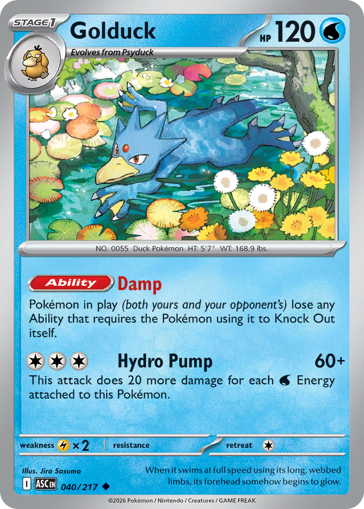 Golduck - Ascended Heroes SET-40
