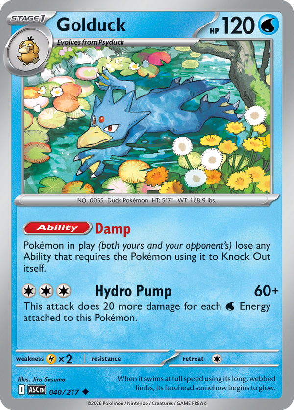 Golduck - Ascended Heroes SET-40