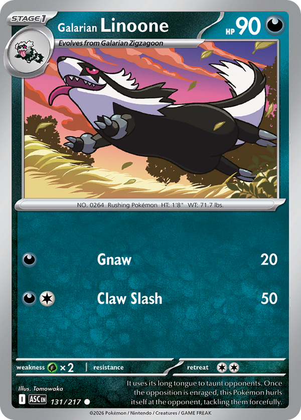 Galarian Linoone - Ascended Heroes SET 2-131