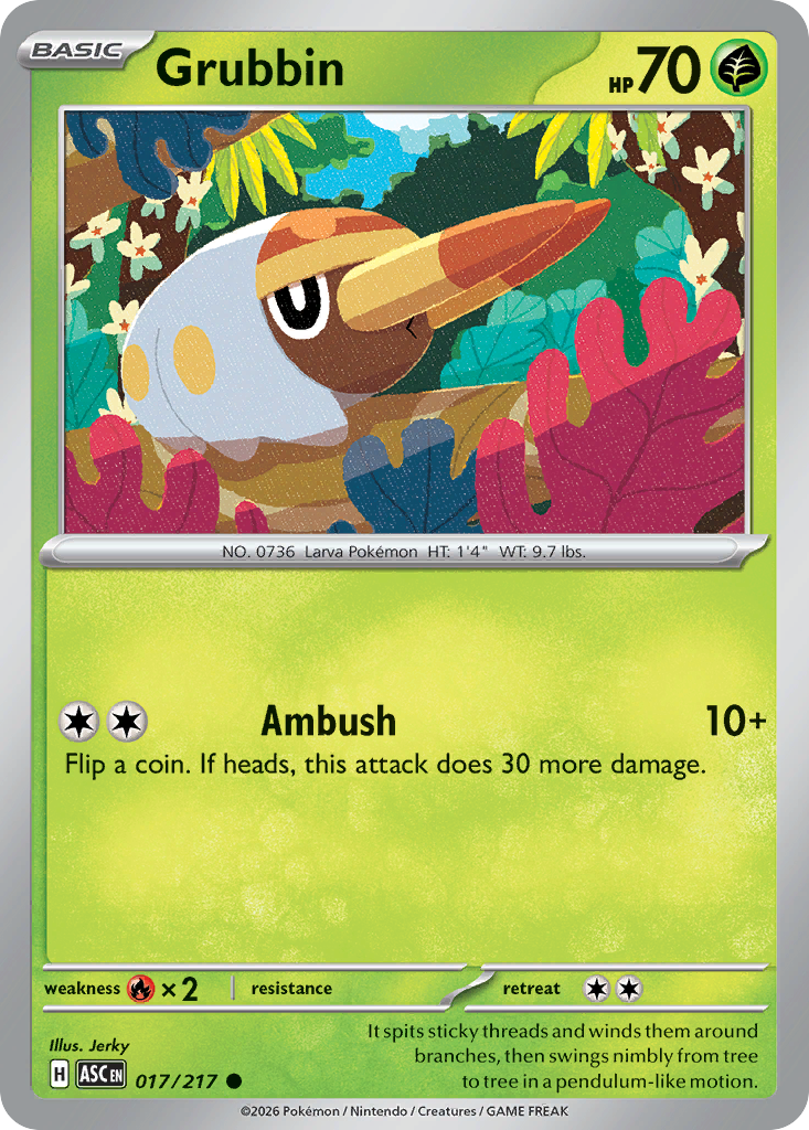 Grubbin - Ascended Heroes SET-17