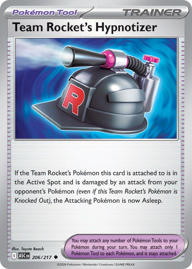Team Rocket's Hypnotizer - Ascended Heroes SET 2-206