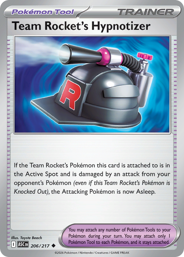 Team Rocket's Hypnotizer - Ascended Heroes SET 2-206