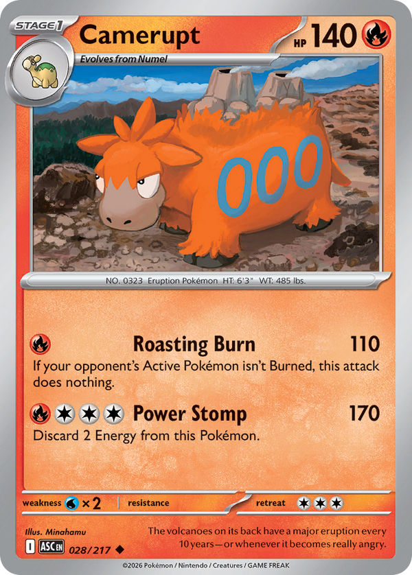 Camerupt - Ascended Heroes SET-28