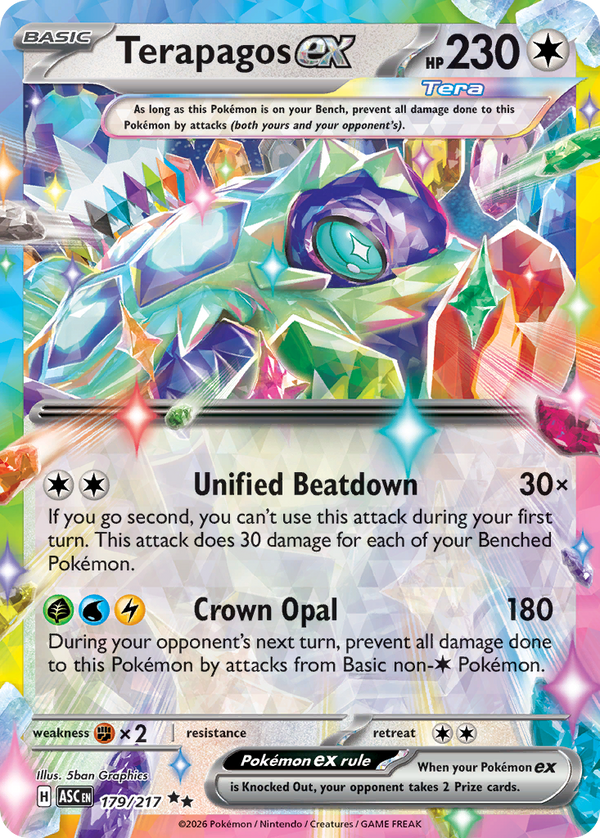 Terapagos ex - Ascended Heroes SET 2-179